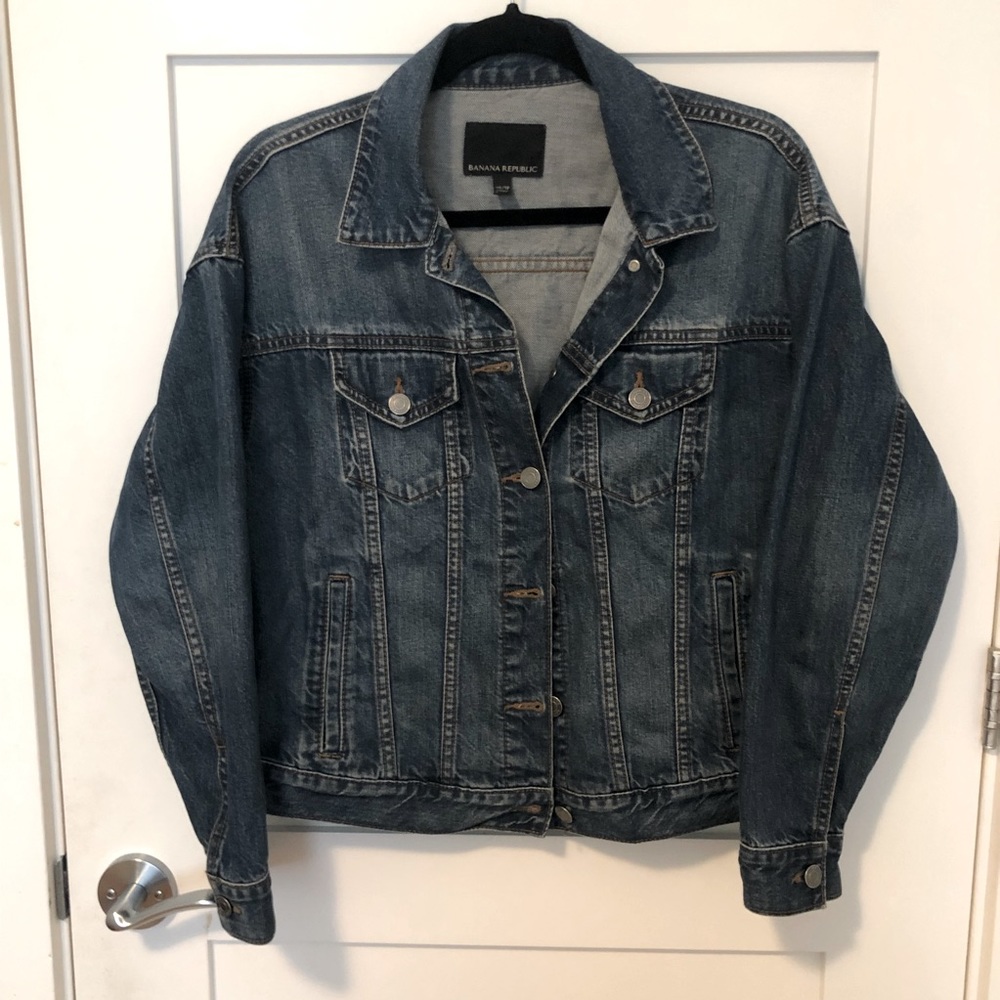dark wash jean jacket